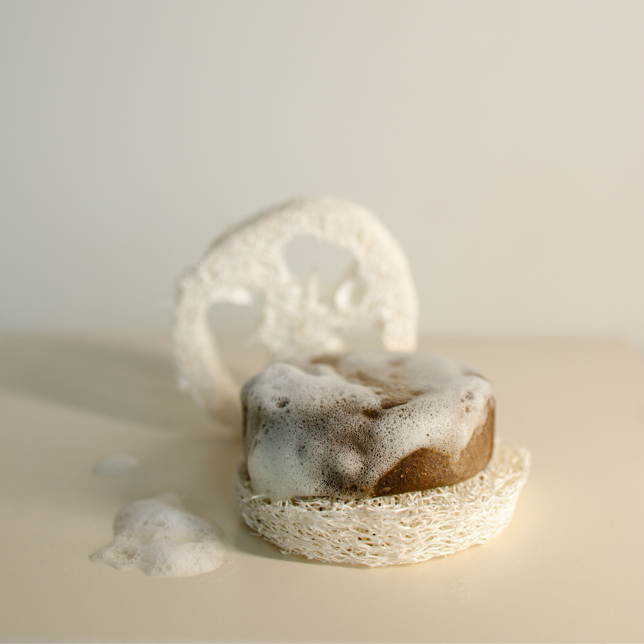 Натурална сапунерка - гъба луфа