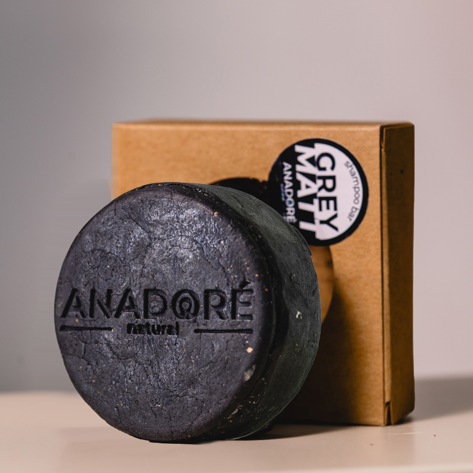 Gray Matt Woman| Твърд шампоан за матиране на сива коса за жени