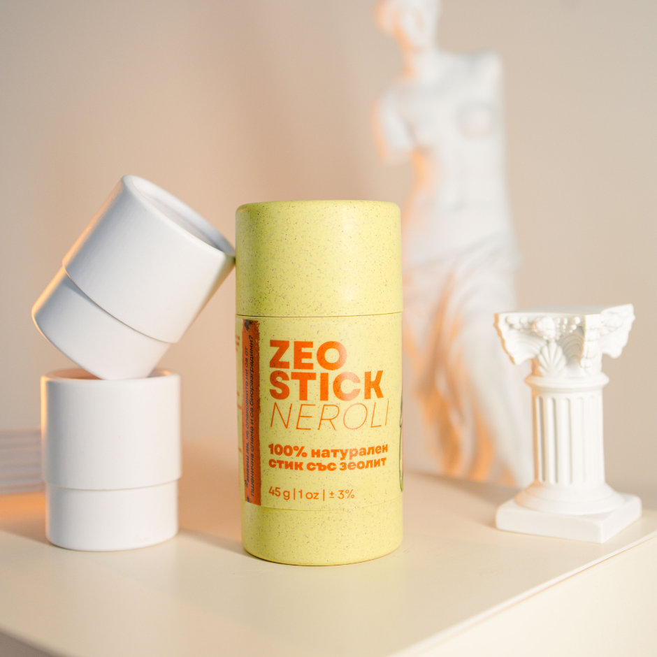 ZEO STICK Neroli - Естествена защита от изпотяване и неприятни миризми